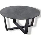 Yoi Bijzettafel Teeburu Black Concrete 75 x 35 cm