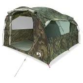 vidaXL Tunneltent 6-persoons waterbestendig camouflage
