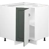 Vicco Fame-Line Hoekkast – 80.5 cm, WB Marmer Groen-Goud Landhuis