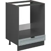 Vicco Fame-Line Ovenombouwkast – 60 cm, WB Eik Licht blauw-grijs
