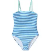 Schiesser Badpak ' Aqua Teens Girl ' aqua / offwhite