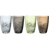 Leonardo MATERA Longdrinkglas 340ml assorti - set/4