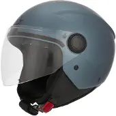 Acerbis Jet Brezza Metallic Mat Blauwe Jethelm Maat XS