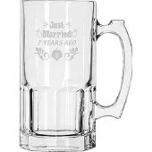 Libbey Gegraveerde bierpul 1ltr Just Married 7 years ago