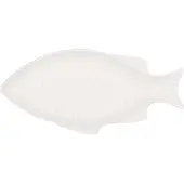 Clayre & Eef Kom Vis 100 ml Wit Keramiek