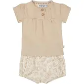 Dirkje Meisjes Kledingset - Beige