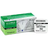 Seizaiken SR721SW 362 Horloge Zilveroxide 10 stuks