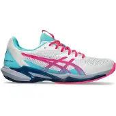 Asics Solution Speed FF 3 Padel White/Hot Pink