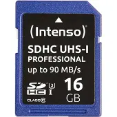 Intenso - carte mémoire flash - 16 Go - SDHC UHS-I