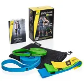 Let's Bands Let’s Bands Powerbands Set Pro – Complete Weerstandsbanden Set met voor Thuis en Sportschool - incl. trainings boekje in Engels en Duits