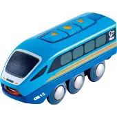 Hape Remote Controlled Locomotive Blauw