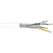 Draka Cat 7 installatiekabel UCHOME SS26 S/FTP PiMF, wit, 100 meter