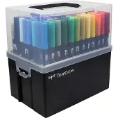 Tombow ABT Dual Brush Pen Box Case 108 Set