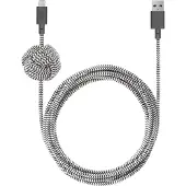 Native Union Night Lightning Kabel Zebra