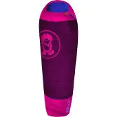 TROLLKIDS - Kid's Fjell Dreamer Extendable - Kinderslaapzak 160-190 x 68 x 45 cm - Body Length: 130-170 cm, purper