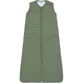 Meyco gevoerde baby slaapzak uni forest green
