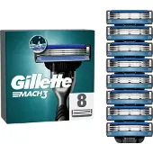 Gillette Mach3 scheermesje 8 stuk(s) Mannen