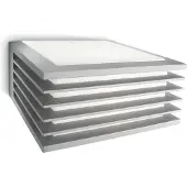 Philips Wandlamp buiten Shades, dimbaar, alu / grijs / zink, Aluminium, Modern, Wandlamp buiten