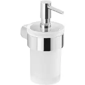 Sapho Zeepdispenser Pirenei Hangend 125 ML Chroom / Satijnglas