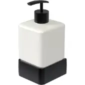 Haceka Aline zeepdispenser mat zwart
