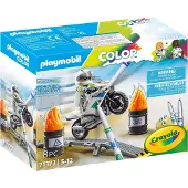 Playmobil Color 71377 Motorcrossmotor