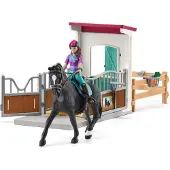 Schleich Paardenbox met Lisa & Storm