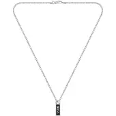 BOSS Ketting 'KASSY' zwart / zilver