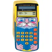 Texas Instruments Little Professor Solar Calculator Veelkleurig