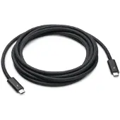 Apple Thunderbolt 4 Pro (3 M) Thunderbolt-kabel 3 M Zwart