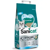 Sanicat Strong Clumps Kattenbakvulling Baby Powder 10 Kg