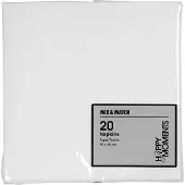 Packlinq Servetten, afm 40x40 cm, 60 gr, wit, 20 stuk/ 1 doos