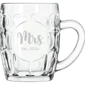 Libbey Gegraveerde bierpul 55cl Mrs. Est. 2024