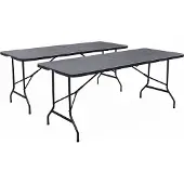 Sweeek - 2x klaptafels, 180x70cm