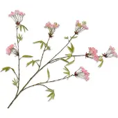 Silk-ka Kunstbloem-Zijden Bloemen Esdoorn Tak Roze 119 cm
