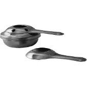 Boska Fonduebrander - Brander inclusief Brandgaas - Roestvrijstaal - Zilver