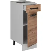 Vicco R-Line Keukenonderkast – 30 cm zonder werkblad Krachtige eik goud