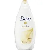 Dove Fine Silk Caring Cream Bath Women - 750 ml - Badschuim