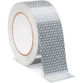 ABC-led Reflecterende Tape Wit- Rol 50 meter - gecertificeerd ECE R104