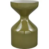 Woood Floyd Bijzettafel - Metaal - Groen - 47x30x30