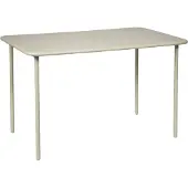 Sweeek - Tuintafel 4 plaatsen metaal - amélia