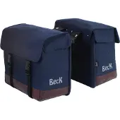 Beck Natural - Dubbele Fietstas - Blauw - 40L