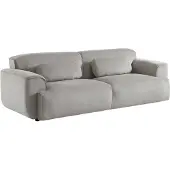 Sweeek 3 zitsbank met corduroy bekleding Lichtgrijs