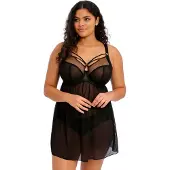 Elomi Babydoll Sachi | Maat: 80I | Kleur: Zwart