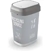 Keter Recycling Service Dual Swing Prullenbak - 10 Liter