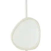 J-Line Wall mirror moderna mdf/mirror white medium