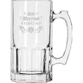 Libbey Gegraveerde bierpul 1ltr Just Married 9 years ago