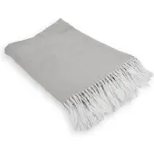 Tiseco - Plaid AMALIA met franjes - 150x200 cm, grijs