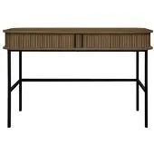 Fonq basic Panel Bureau - B 120 cm - Walnootbruin