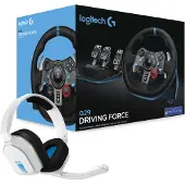 Logitech G29 Racing Wheel + Headset Bundel