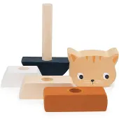 Mentari Stapelaar - Kitten - 6X2,5X11,5Cm - Hout - 1 Jaar